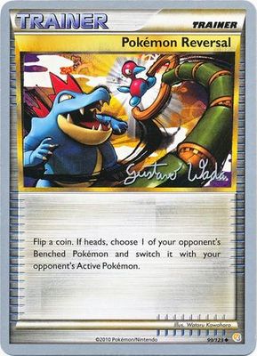Pokemon Reversal - 99/123 - Gustavo Wada 2011 World Championship Card
World Championship 2011 Singles