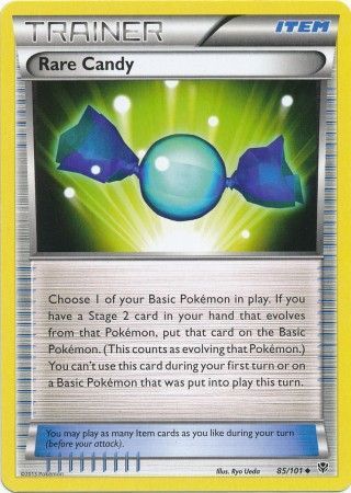 Rare Candy - 85/101 - Uncommon Black &amp; White 10: Plasma Blast Singles