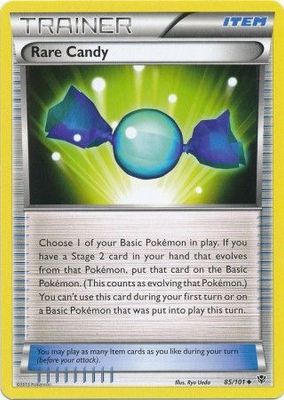 Rare Candy - 85/101 - Uncommon
Black &amp; White 10: Plasma Blast Singles