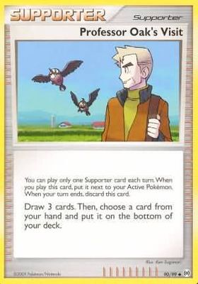Professor Oak&#39;s Visit - 90/99 - Uncommon
Platinum: Arceus Singles
