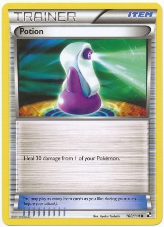 Potion - 100/114 - Common Black &amp; White 1: (Base Set) Singles