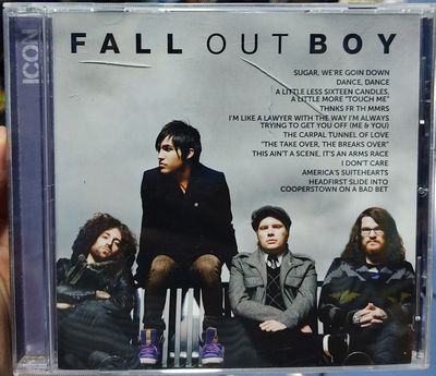BA12 Fall Out Boy Icon CD Musica Original Usado Completo