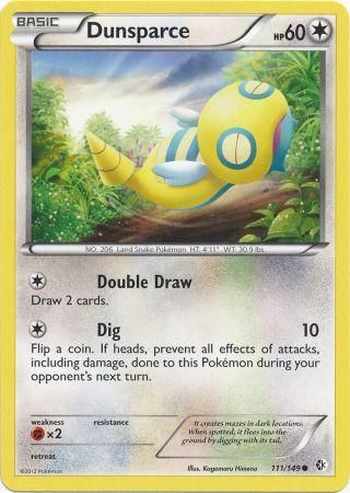 Dunsparce - 111/149 - Common
Black &amp; White 7: Boundaries Crossed Singles