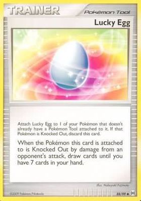 Lucky Egg - 88/99 - Uncommon
Platinum: Arceus Singles