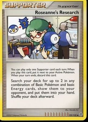 Roseanne&#39;s Research - 125/132 - Uncommon Diamond &amp; Pearl: Secret Wonders Singles