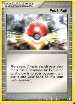 Poke Ball - 82/100 - Uncommon
Ex Crystal Guardians Singles