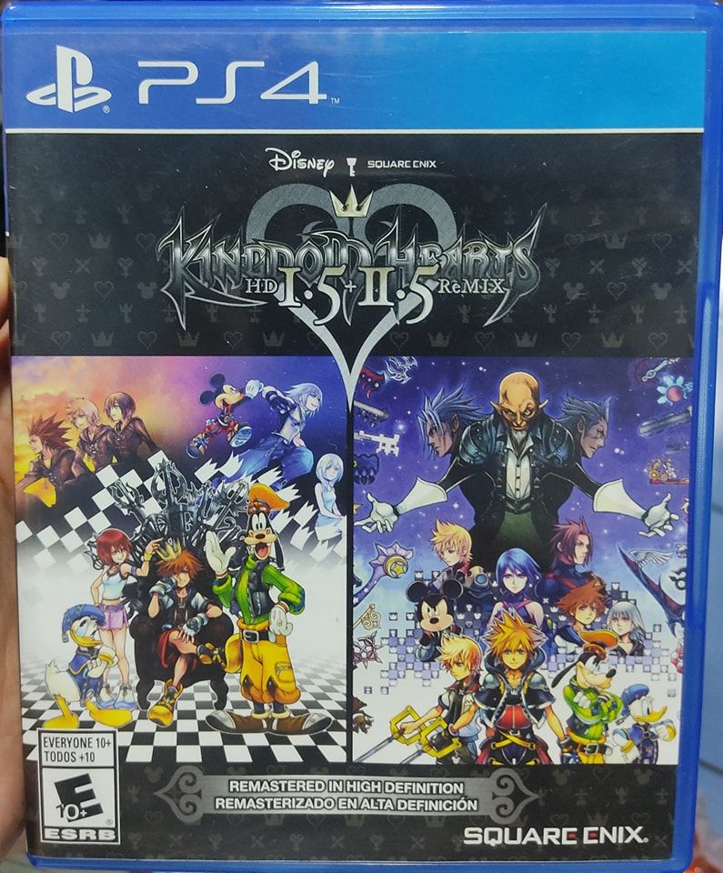 BA12 Kingdom Hearts HD 1.5 + 2.5 Remix Playstation 4 Usado Completo