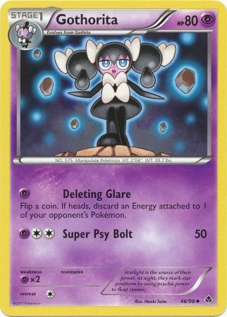 Gothorita - 46/98 - Uncommon
Black &amp; White 2: Emerging Powers Singles