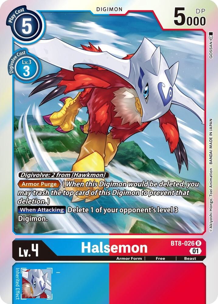 Halsemon - New Awakening (BT08)
New Awakening Foil