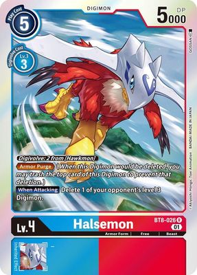 Halsemon - New Awakening (BT08)
New Awakening Foil