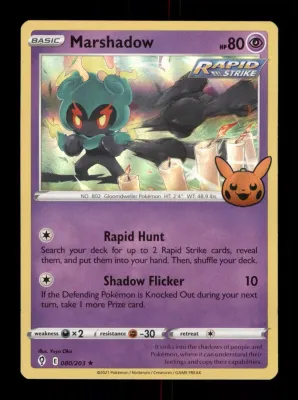 Marshadow - 080/203 (Cosmos Holo) - Miscellaneous Cards &amp; Products (MCAP)
