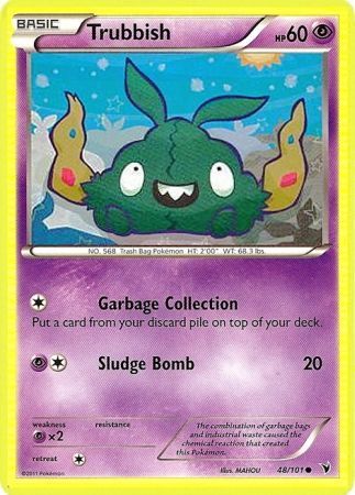 Trubbish - 48/101 - Common
Black &amp; White 3: Noble Victories Singles