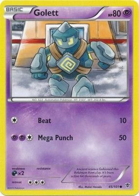 Golett - 45/101 - Common
Black &amp; White 10: Plasma Blast Singles