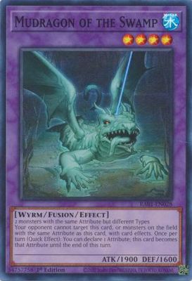Mudragon of the Swamp - RA01-EN028 - Super Rare 25th Anniversary Rarity Collection Singles