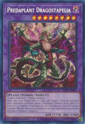 SJ Predaplant Dragostapelia - RA01-EN027 - Secret Rare
25th Anniversary Rarity Collection Singles