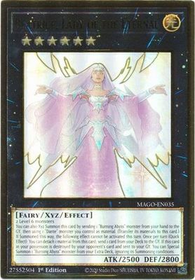SH Beatrice, Lady of the Eternal - MAGO-EN035 - Premium Gold Rare 1st Edition Maximum Gold 1st Edition Singles