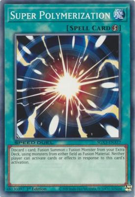SJ Super Polymerization - SGX3-ENA17 - Common 1st Edition Speed Duel GX: Duelists of Shadows Singles