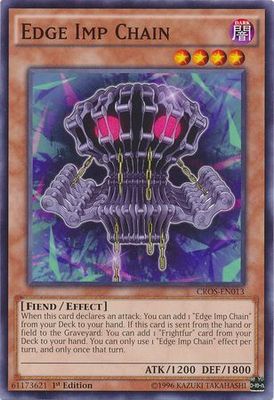 Edge Imp Chain - CROS-EN013 - Common 1st Edition
Crossed Souls 1st Edition Singles *Espanol*
