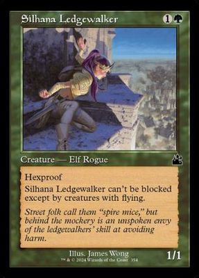 Silhana Ledgewalker Retro Frame 0354 Ravnica Remastered Collector Booster Singles
