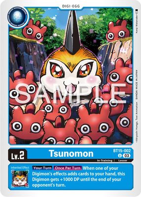 Tsunomon - Exceed Apocalypse (BT15) Exceed Apocalypse