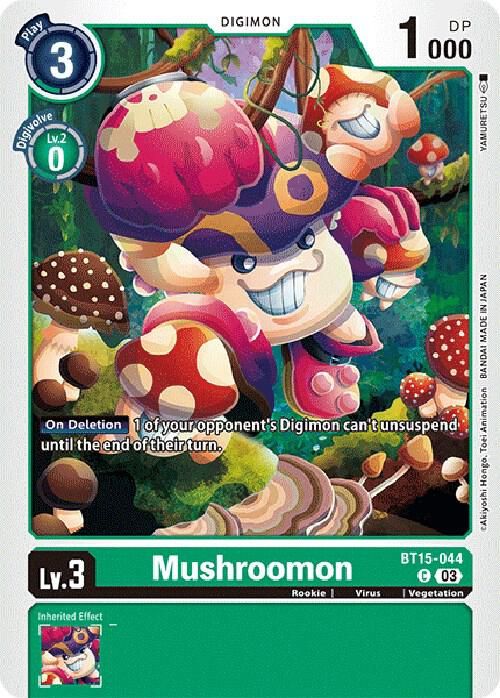 Mushroomon - Exceed Apocalypse (BT15)
Exceed Apocalypse