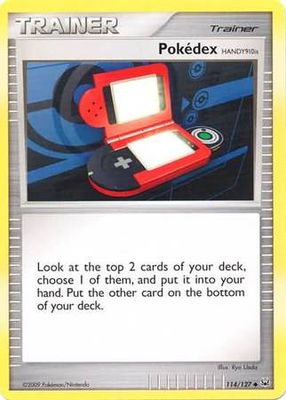 Pokedex Handy910 - 114/127 - Uncommon Platinum (Base Set) Singles