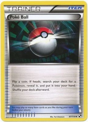 Poke Ball - 97/114 - Uncommon Black &amp; White 1: (Base Set) Singles