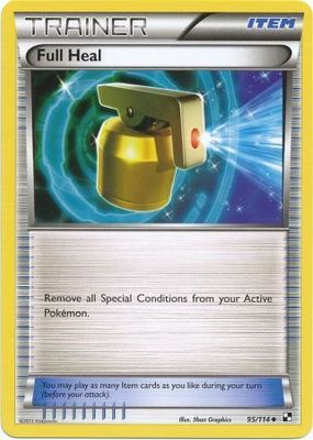 Full Heal - 95/114 - Uncommon Black &amp; White 1: (Base Set) Singles