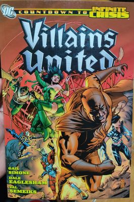 BA8 Villains United TP DC Comics Ingles