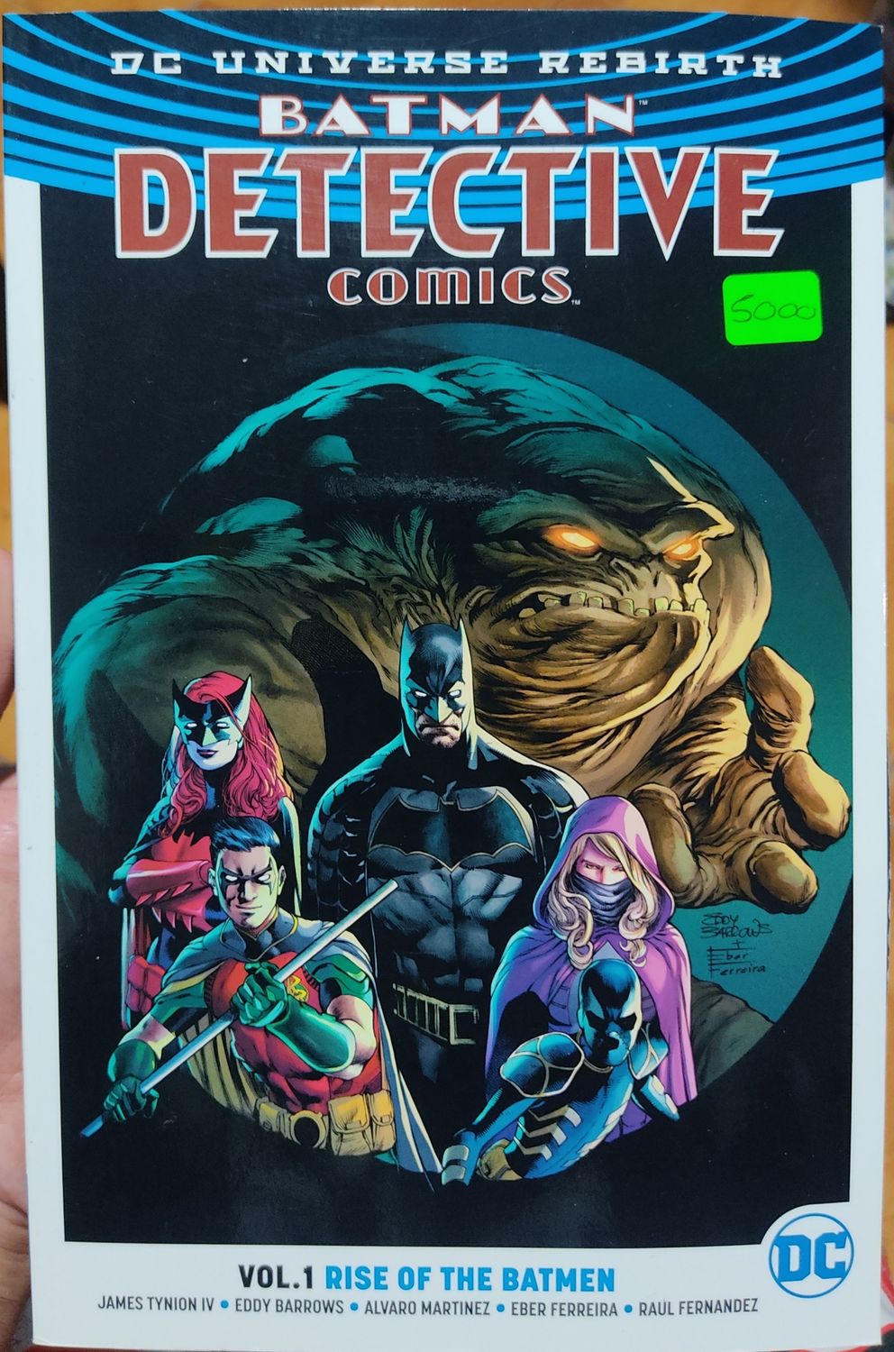 BA12 Batman Detective Comics Vol 1 Rise of the Batmen TP DC Comics Ingles