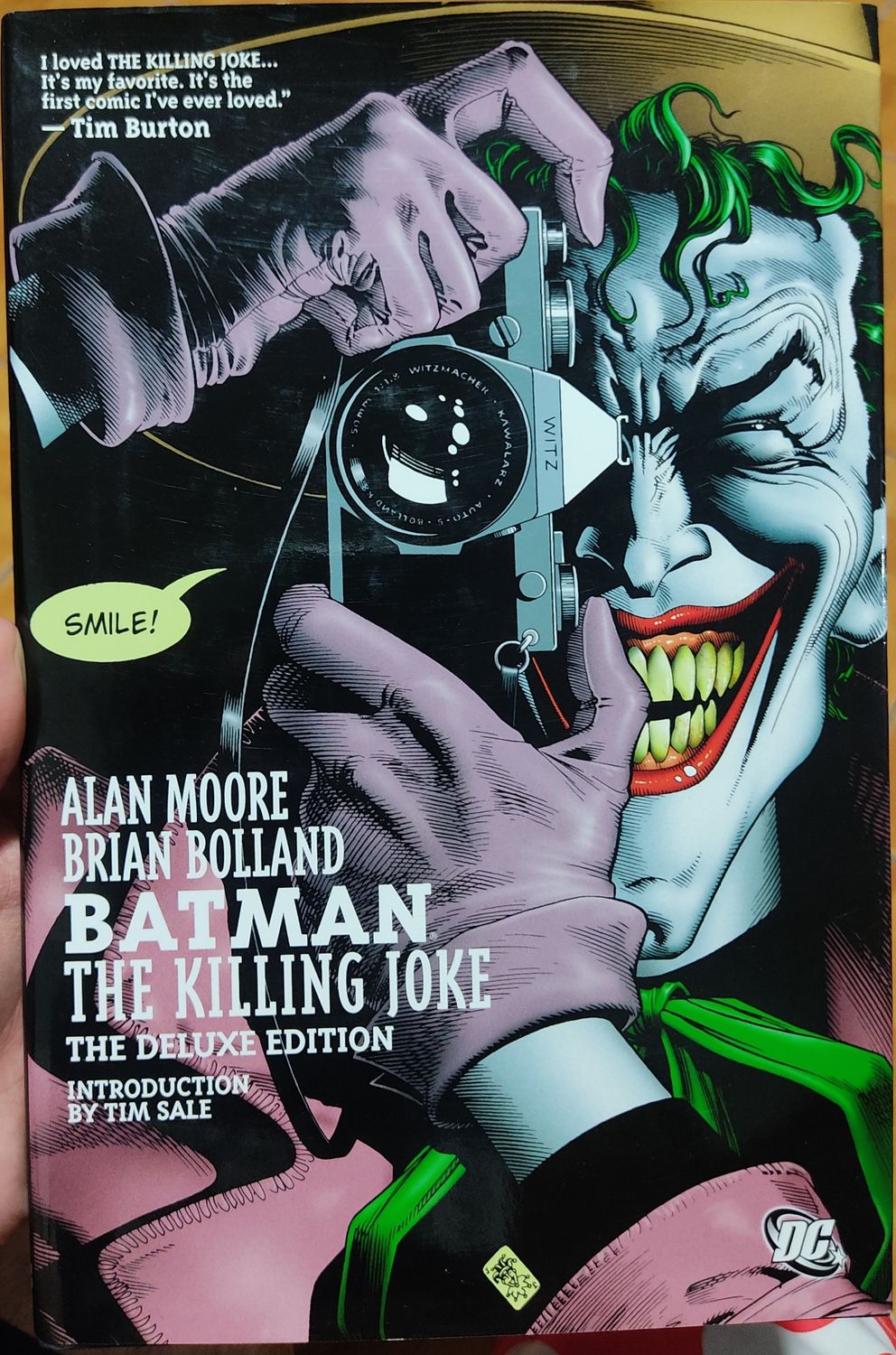 BA8 Batman The Killing Joke Tapa Dura DC Comics Ingles