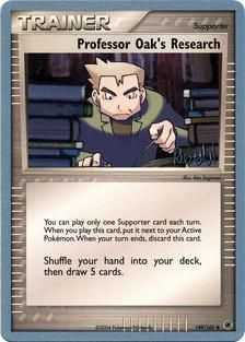 Professor Oak&#39;s Research - 149/165 - Reed Weichler 2004 World Championship Card
World Championship 2004 Singles