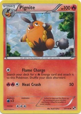 Pignite - 17/114 - Shattered Holo Rare
Pokemon Theme Deck Exclusives
