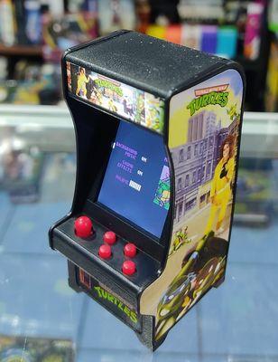 SJ Mini Arcade Tortugas Ninja Funcional