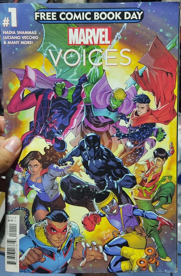 BA12 Marvel Voices Issue 1 Marvel Comics Ingles