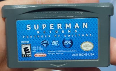 SJ Superman Returns Fortress of Solitude Nintendo Game Boy Advance