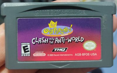 SJ Padrinos Magicos Clash with the Anti World Nintendo Game Boy Advance Odd Parents