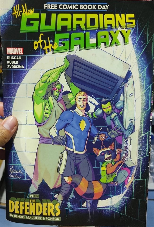 BA12 All New Guardians of the Galaxy Issue Free Comic Book