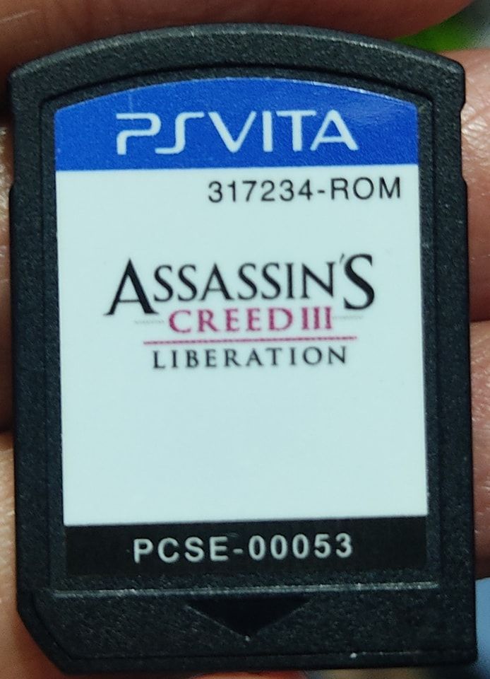 SJ Assassins Creed 3 Liberation PS Vita Cartucho