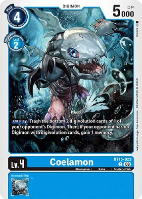 Coelamon - Exceed Apocalypse (BT15) Exceed Apocalypse