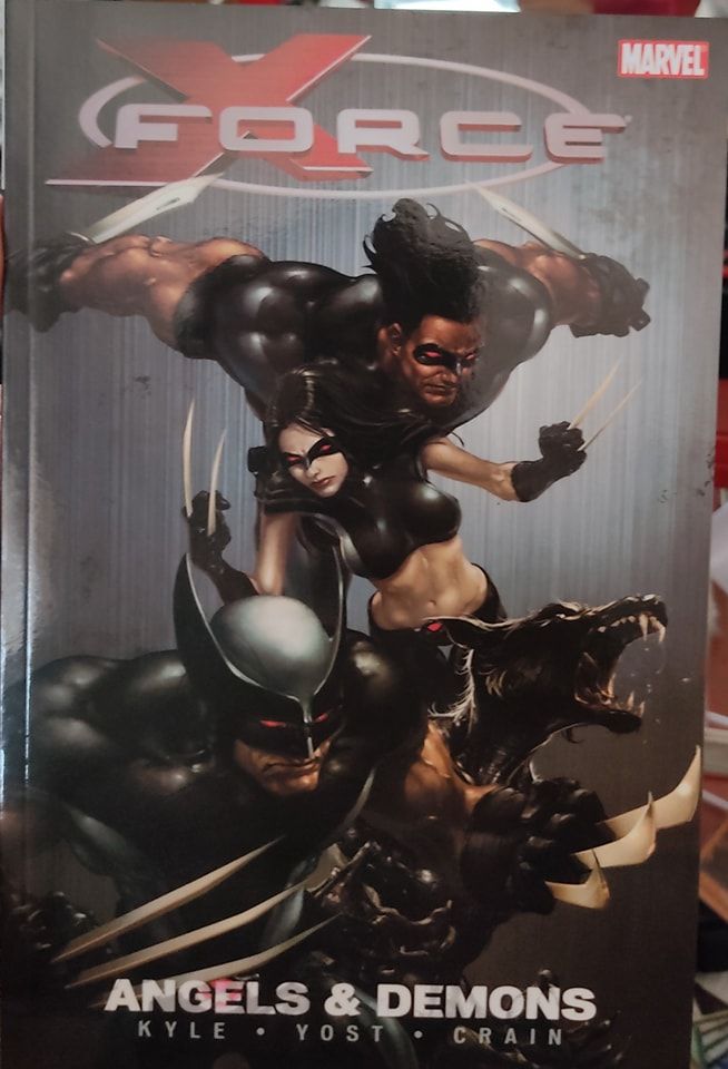 BA11 X Force Angels Demons TP Marvel Comics Ingles