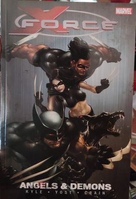 BA11 X Force Angels Demons TP Marvel Comics Ingles