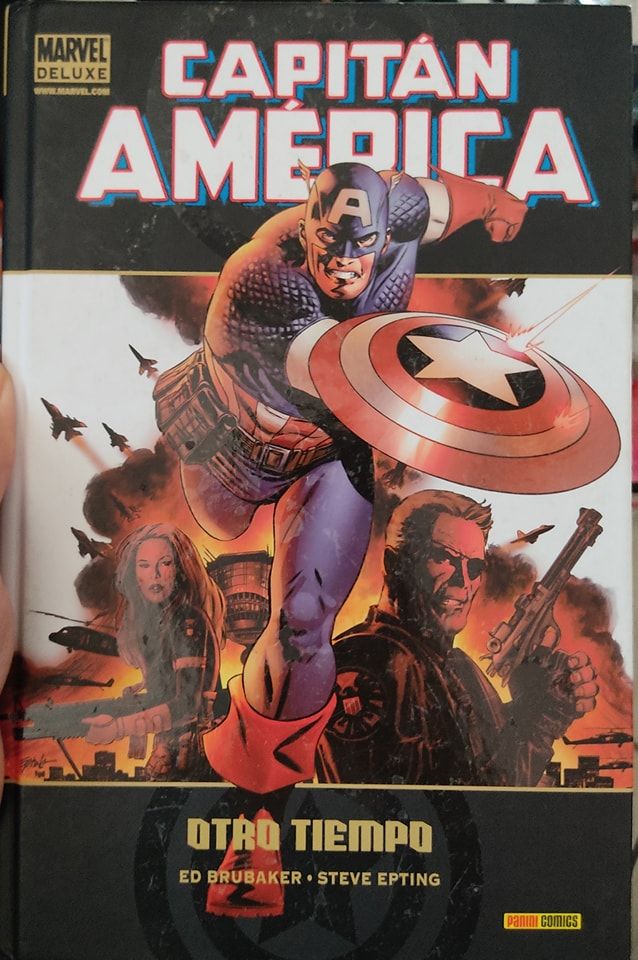 BA11 Capitan America Otro Tiempo Tapa Dura Marvel Comics Espanol Panini