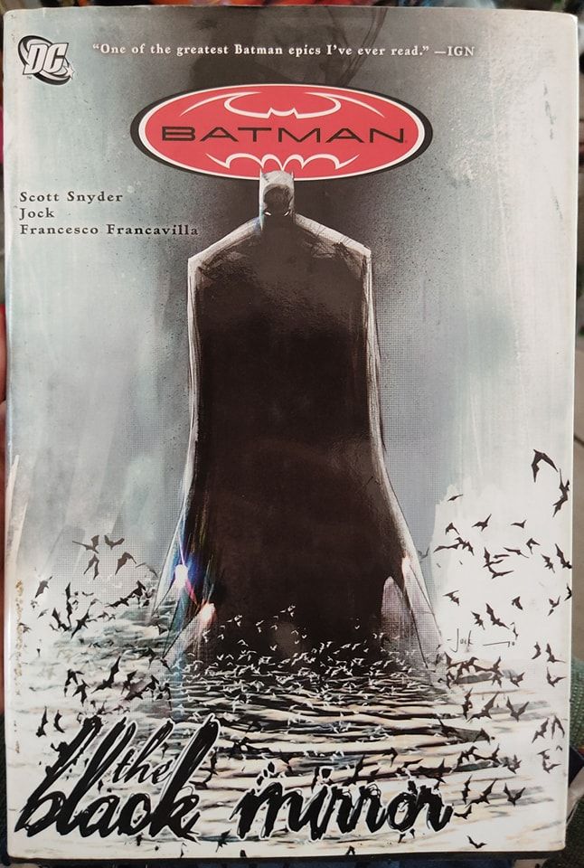 BA11 Batman The Black Mirror Tapa Dura DC Comics Ingles