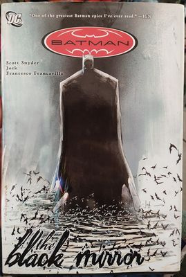 TS1 Batman The Black Mirror Tapa Dura DC Comics Ingles