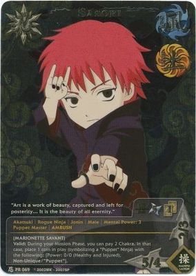 SJ Sasori [Marionette Savant] - PR069 - Super Rare
Ultimate Battle Chibi Collector&#39;s Tin
