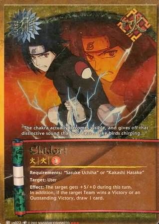 SJ Chidori - J-us022 - Super Rare
Naruto CCG Promos Gold Foil
