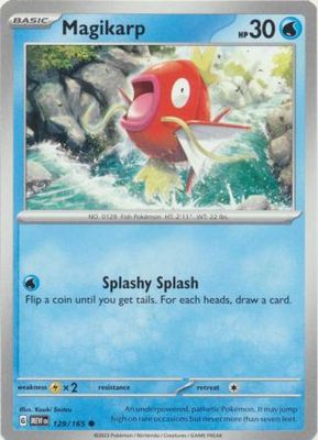Magikarp - 129/165 - Common Scarlet &amp; Violet 151 Singles