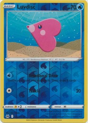 Luvdisc - 035/159 - Common Reverse Holo
Crown Zenith Reverse Holo Singles