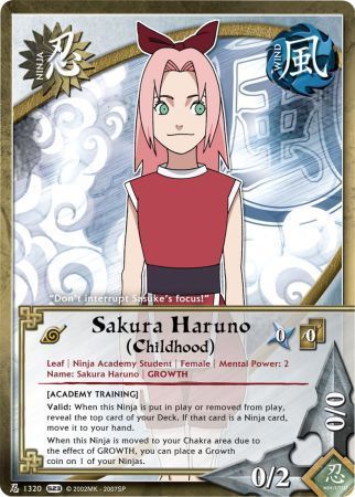 SJ Sakura Haruno (Childhood) [Academy Training] - 1320 - Common Naruto: Invasion Foil